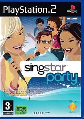 SingStar Party - PS2 (B Grade) (Genbrug)
